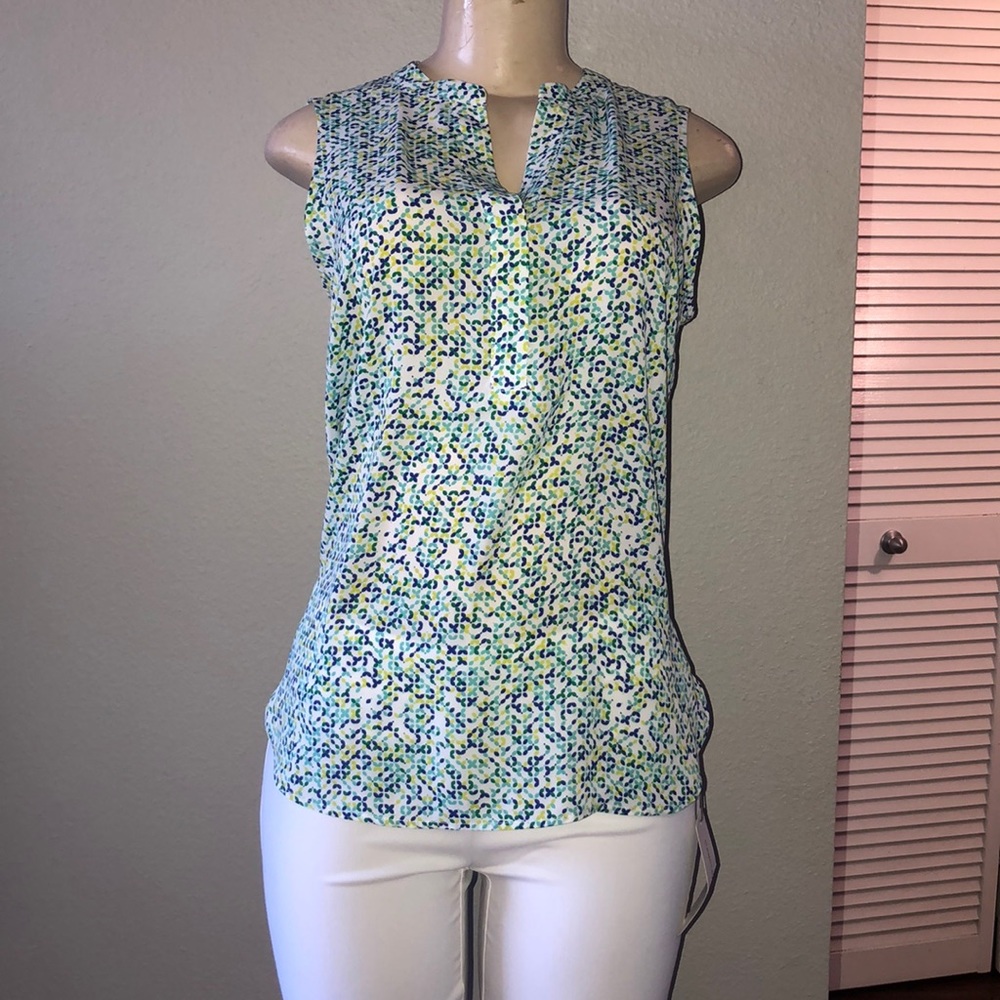 Woman’s sleeveless blouse